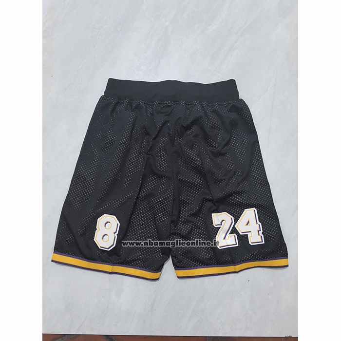 Pantaloncini Los Angeles Lakers Mitchell & Ness Hardwood Classics Nero